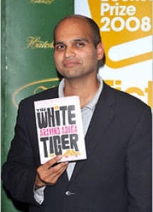 Adiga and his 2008 Booker Prize winning novel, The White tiger